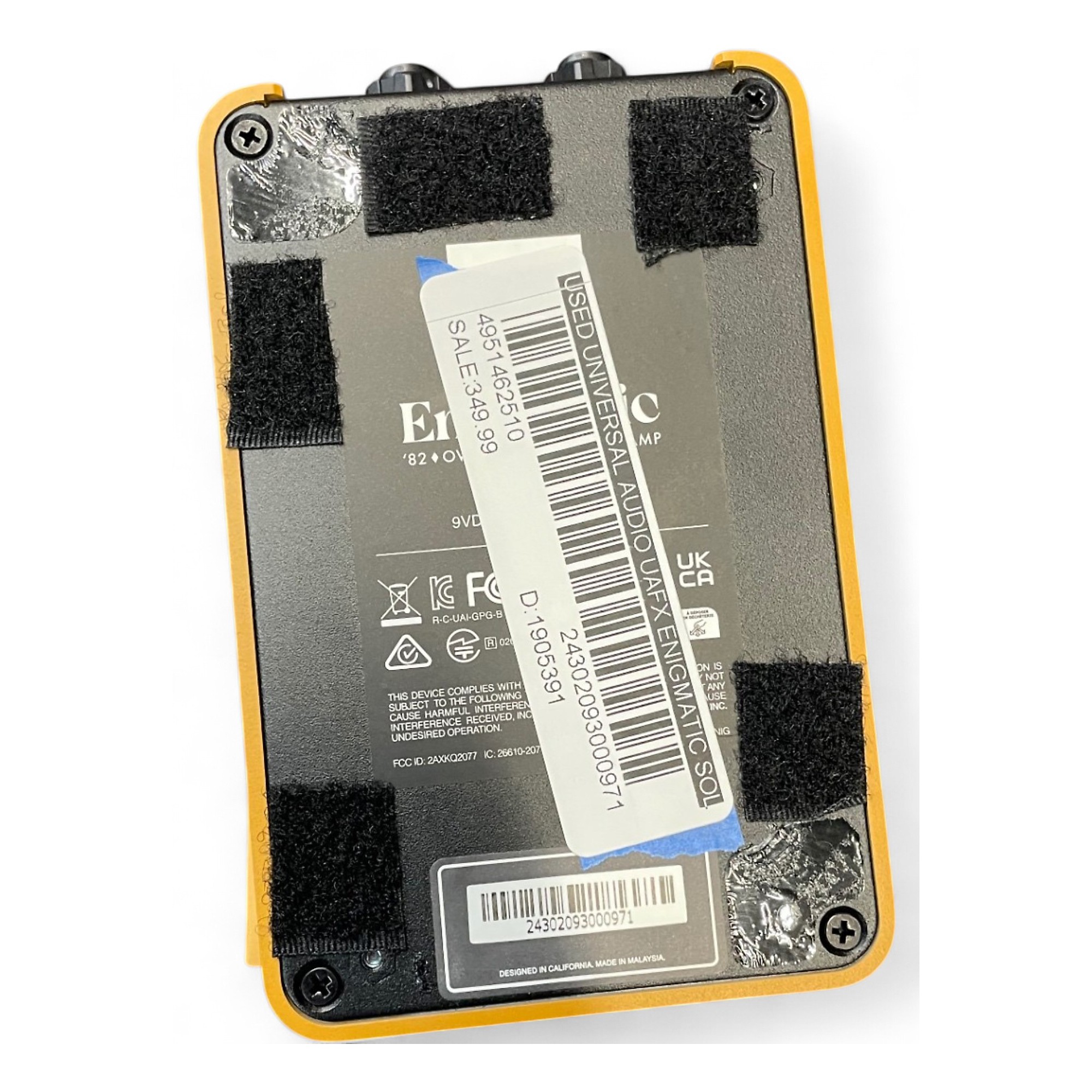 Used Universal Audio UAFX ENIGMATIC Solid State Guitar Amp Head