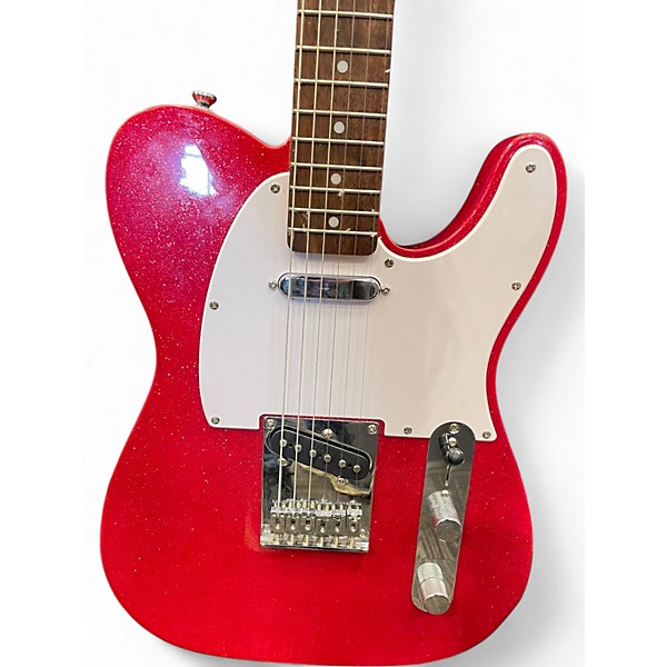 Used Squier Affinity Telecaster red sparkle Solid Body