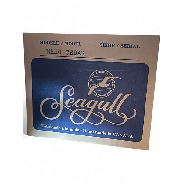 Used Seagull S6 Mahogany Acoustic Guitar