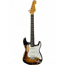 Used Fender MIKE MCCREADY STRAT RW 3 Tone Sunburst Solid Body Electric Guitar