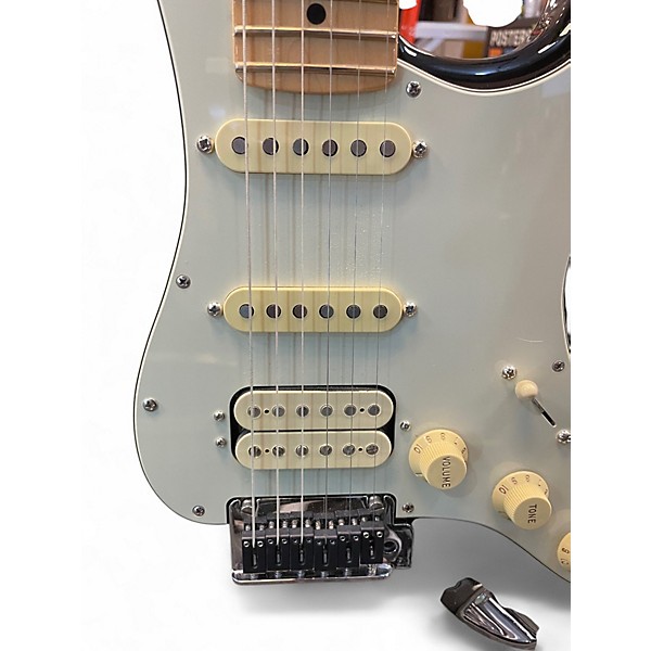 Used Fender Player Stratocaster Black Solid Body Electric Guitar