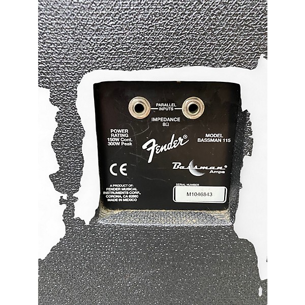 Used Fender BASSMAN 115 Bass Cabinet