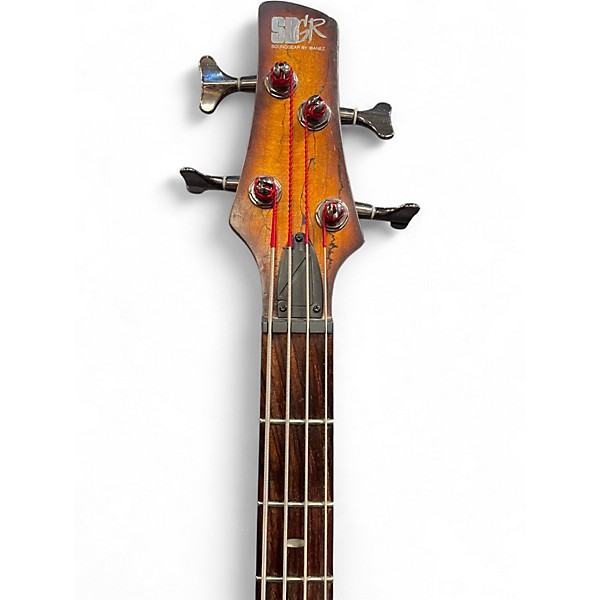 Used Ibanez SR500 2 Tone Sunburst Electric Bass Guitar 2
