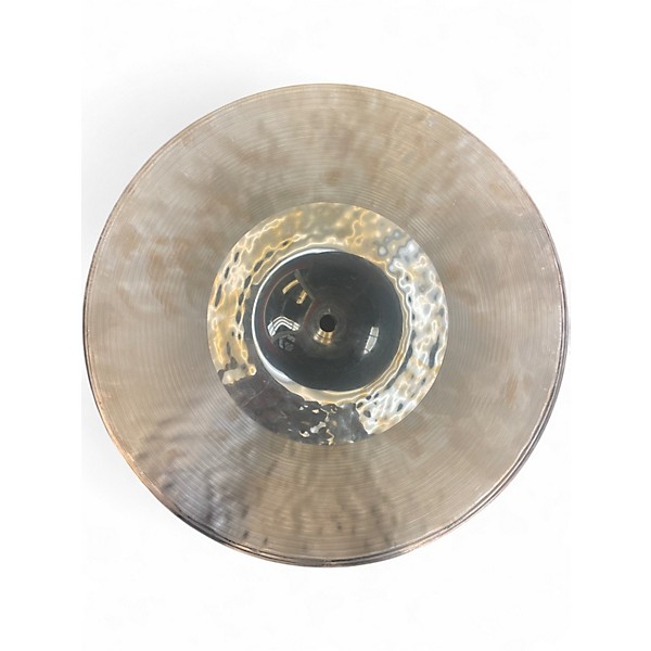 Used Zildjian 13.25in K Custom Hybrid Hi Hat Pair Cymbal