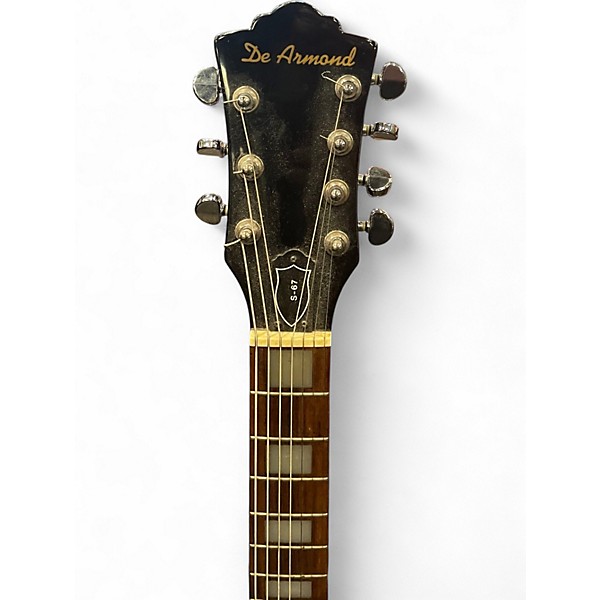 Used De Armond S-67 MOON BLUE Solid Body Electric Guitar