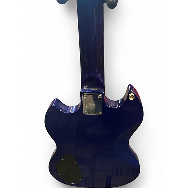 Used De Armond S-67 MOON BLUE Solid Body Electric Guitar