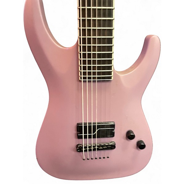 Used ESP SC-607B PURPLE Solid Body Electric Guitar