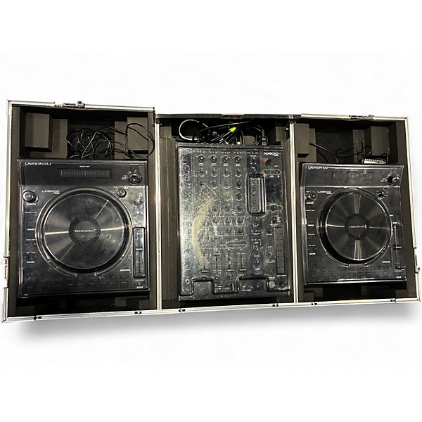 Used Denon DJ X1800 Prime Mixer and 2 LC6000 Prime Platters DJ Package
