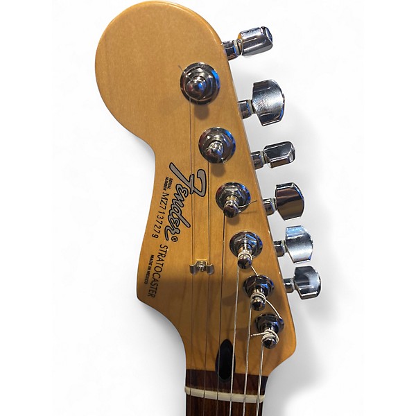 Used Fender STRATOCASTER LEFT HANDED  SUN BURST  Solid Body Electric Guitar