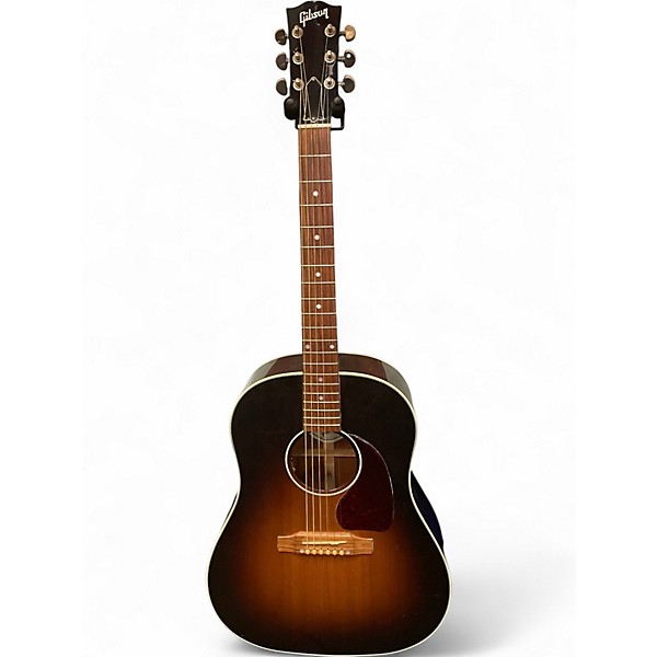Used Gibson J45 Standard 2 Tone Sunburst Acoustic Electric