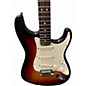 Used Fender American Deluxe Stratocaster 3 Tone Sunburst Solid Body Electric Guitar thumbnail