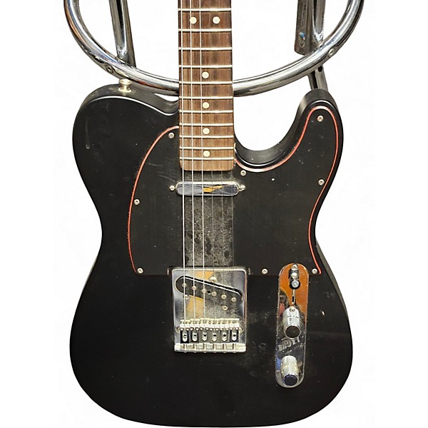 Used Fender FSR Telecaster Black Solid Body Electric Guitar