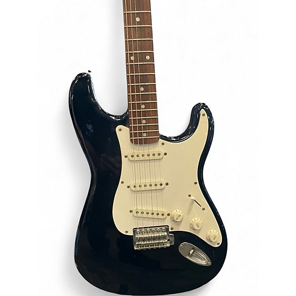 ギター Squier Standard Stratocaster Used Squier Standard Stratocaster Black Solid Body Electric