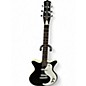 Used Dan Electro NOS+ Black and White Solid Body Electric Guitar thumbnail