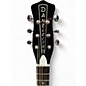 Used Dan Electro NOS+ Black and White Solid Body Electric Guitar