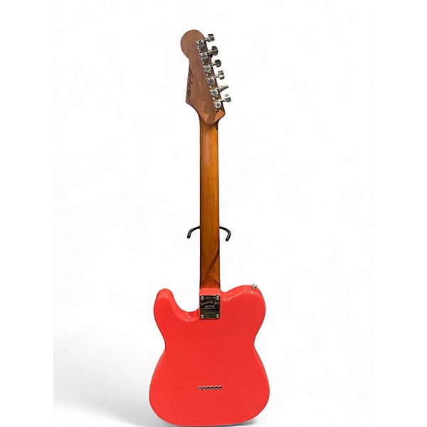 Used Seventh Day Guitars Telecaster Style Salmon Solid Body Electric Guitar