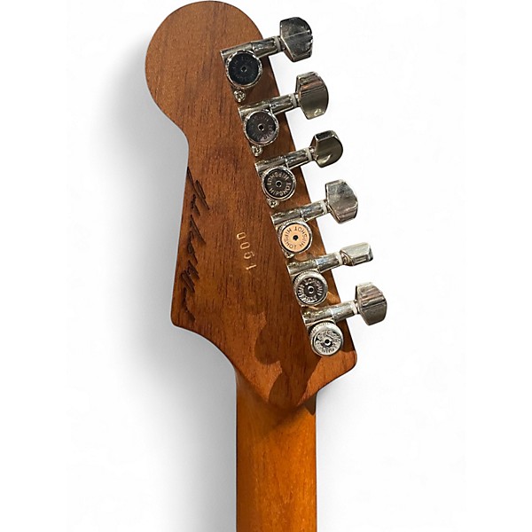 Used Seventh Day Guitars Telecaster Style Salmon Solid Body Electric Guitar