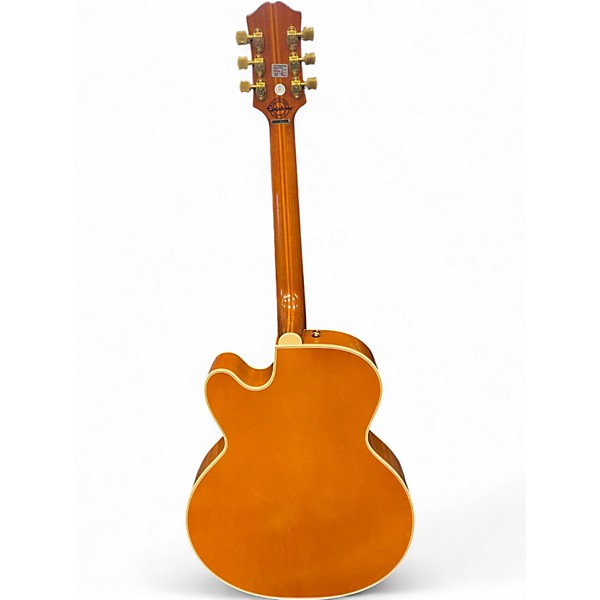 Used Epiphone 150th anniversary zephyr deluxe regent Natural Hollow Body Electric Guitar