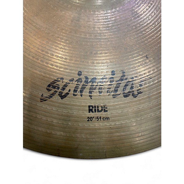 Used Zildjian 20in SCIMITAR RIDE Cymbal