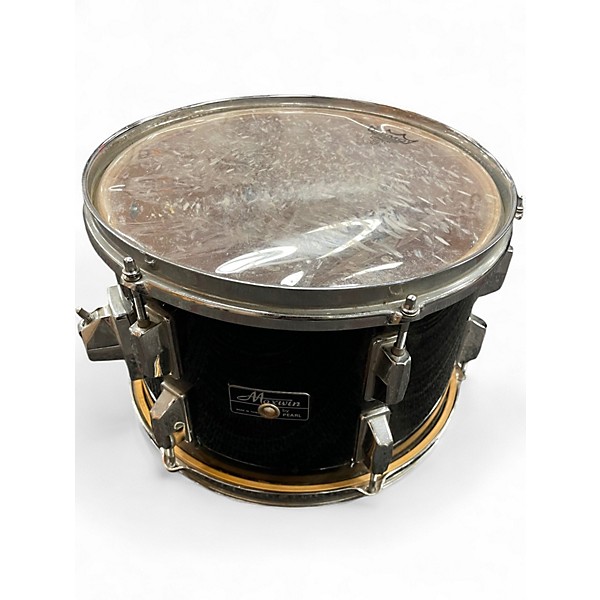 Used Maxwin By Pearl 5 Piece Maple Black Drum Kit
