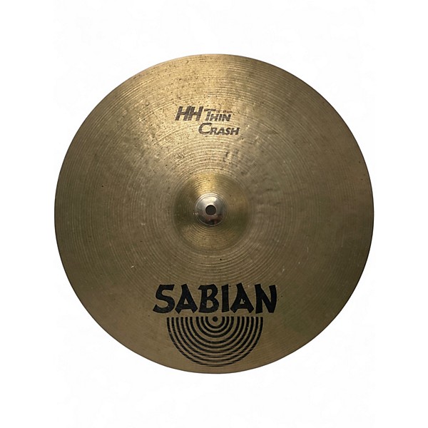 Used SABIAN 16in HH Thin Crash Cymbal