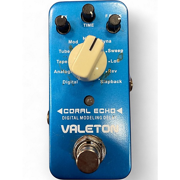Used Valeton CORAL ECHO Effect Pedal