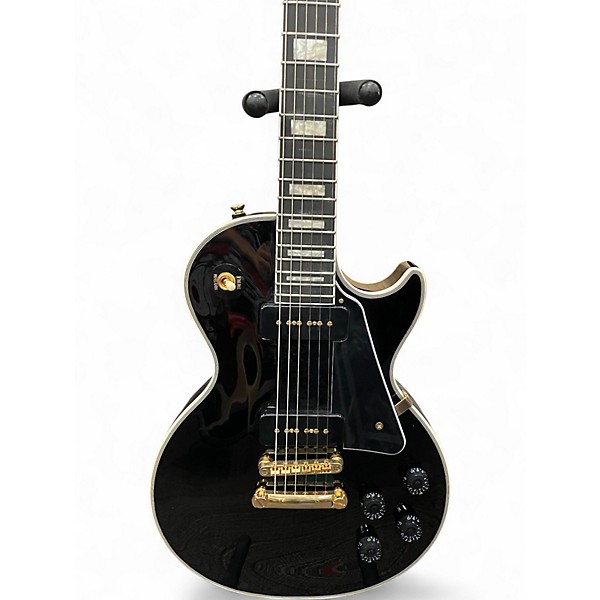 Used Epiphone Les Paul Custom P-90 Black Solid Body Electric Guitar