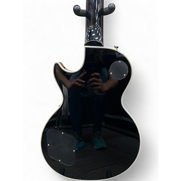 Used Epiphone Les Paul Custom P-90 Black Solid Body Electric Guitar