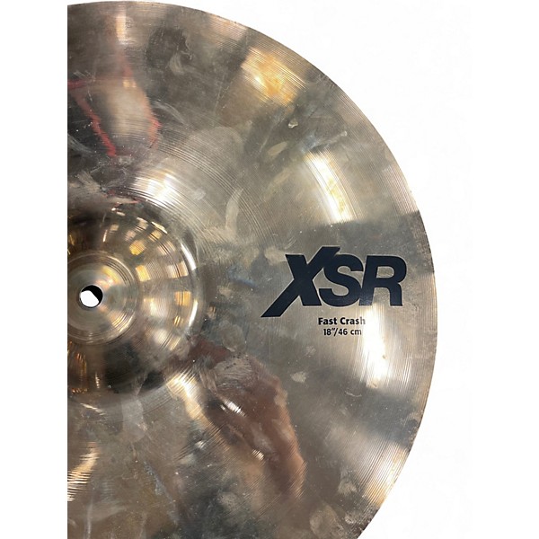 Used SABIAN 18in XSR Fast Crash Cymbal