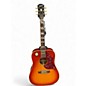 Used Epiphone INSPIRED BY HUMMINGBIRD SUNBURST Acoustic Electric Guitar thumbnail