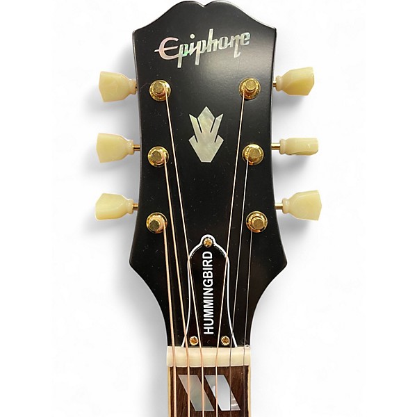 Used Epiphone INSPIRED BY HUMMINGBIRD SUNBURST Acoustic Electric Guitar