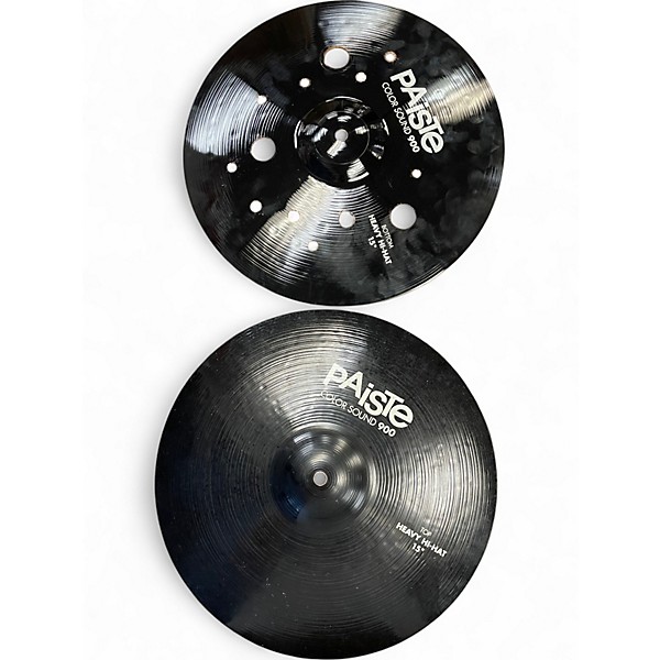 Used Paiste 15in Color Sound 900 Heavy Bottom Hi-Hat Pair Cymbal