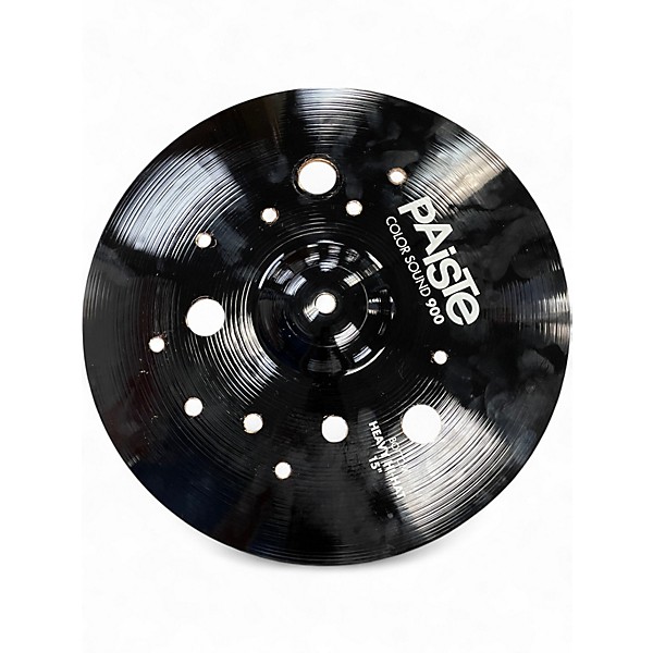 Used Paiste 15in Color Sound 900 Heavy Bottom Hi-Hat Pair Cymbal