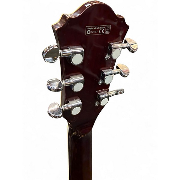 Used Ibanez AS73 Artcore Transparent Cherry Red Hollow Body Electric Guitar