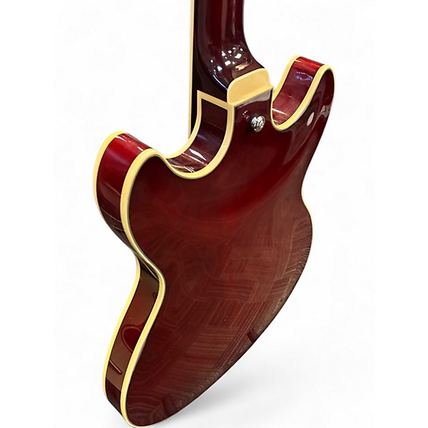 Used Ibanez AS73 Artcore Transparent Cherry Red Hollow Body Electric Guitar