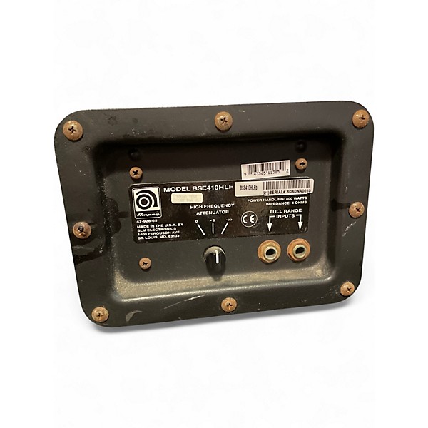 Used Ampeg BSE410HLF Bass Cabinet