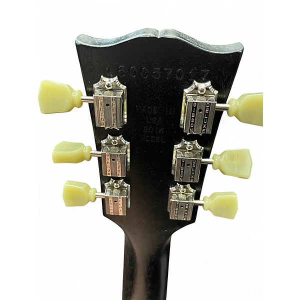 Used Gibson Les Paul Studio Bigsby Black Solid Body Electric Guitar