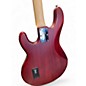 Used Sterling by Music Man Sub 4 Maroon Electric Bass Guitar
