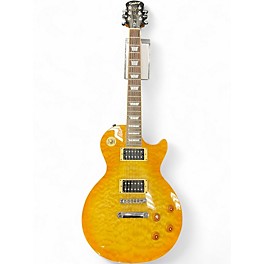 Used Epiphone Les Paul Classic Lemonburst Solid Body Electric Guitar