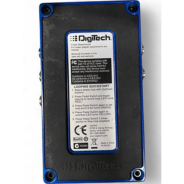 Used DigiTech JMSXT JamMan Solo XT Looper Pedal