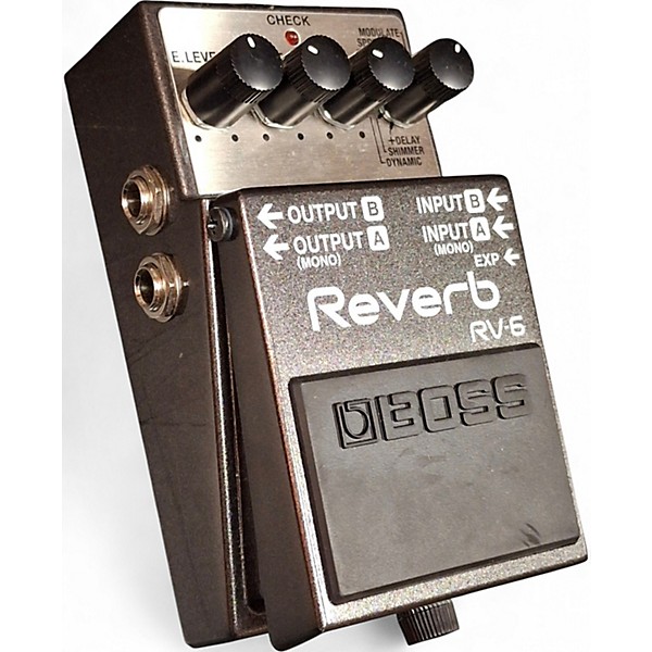 Used BOSS RV6 Digital Reverb Effect Pedal