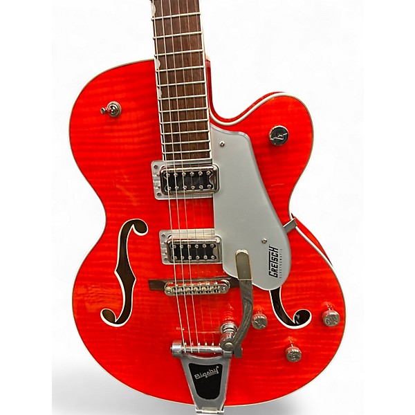 Used Gretsch Guitars G5427T Trans Orange Hollow Body Electric Guitar