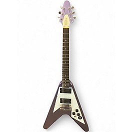 Used Epiphone Kirk Hammett 1979 Flying V Purple Metallic Solid Body Electric Guitar