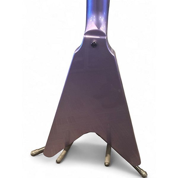 Used Epiphone Kirk Hammett 1979 Flying V Purple Metallic Solid Body Electric Guitar