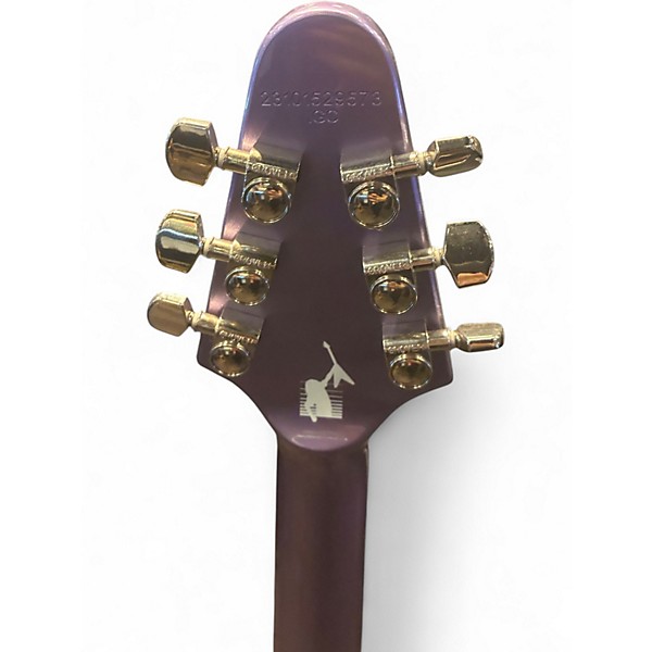 Used Epiphone Kirk Hammett 1979 Flying V Purple Metallic Solid Body Electric Guitar