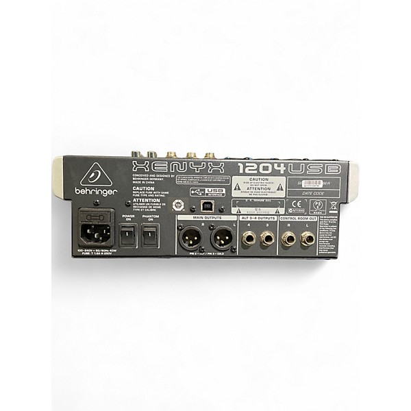 Used Behringer Xenyx 1204USB Unpowered Mixer