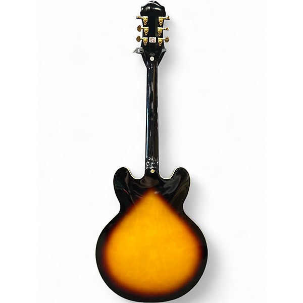 Used Epiphone Sheraton II Tobacco Sunburst Hollow Body Electric Guitar