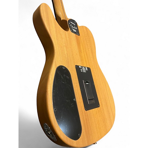 Used Fender FINNEAS Signature Acoustasonic Telecaster Cappuccino Fade Acoustic Guitar