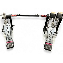 Used DW 9000 Series Double Double Bass Drum Pedal