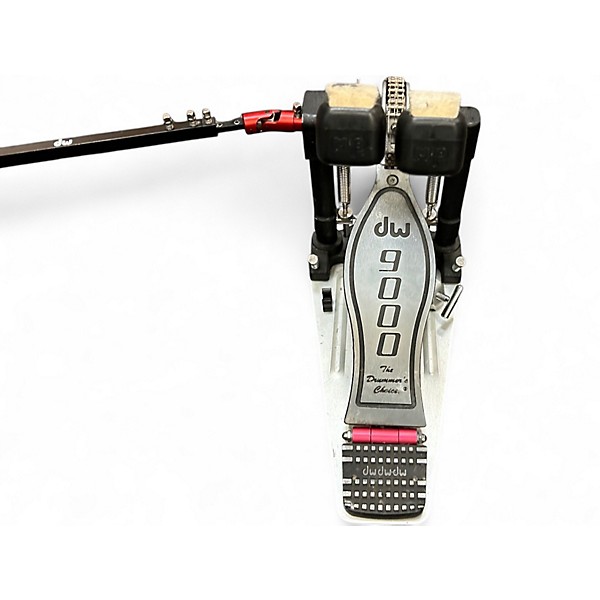 Used DW 9000 Series Double Double Bass Drum Pedal